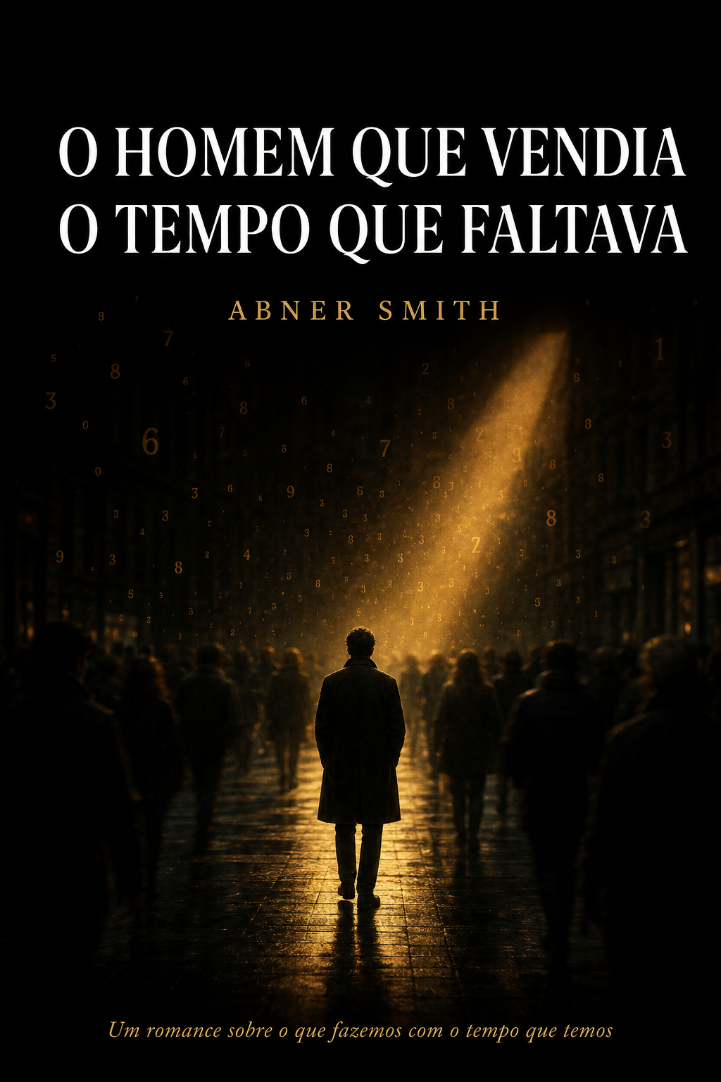 Capa do livro O Homem que Vendia o Tempo que Faltava, de Abner Smith